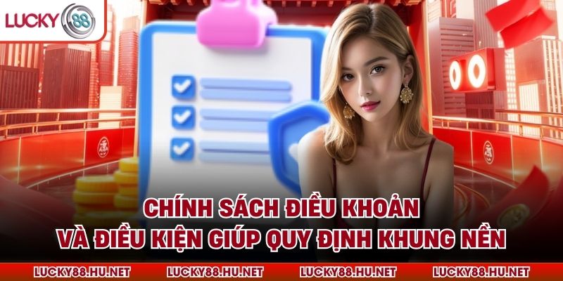 Chính sách điều khoản và điều kiện giúp quy định khung nền
