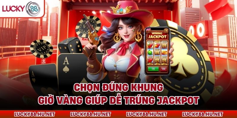 Chọn đúng khung giờ vàng giúp dễ trúng jackpot