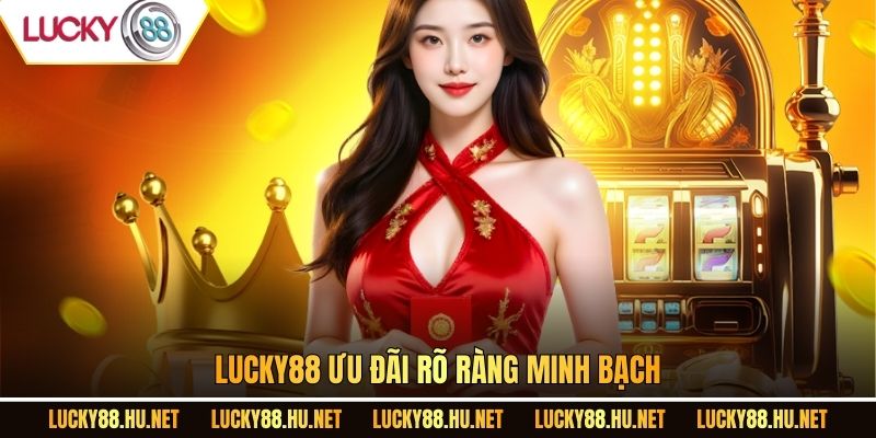 Lucky88 ưu đãi rõ ràng minh bạch